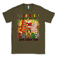 Army Green torn between lookin' like a snack and eatin' one Classic Tee - Zillion Design Studio