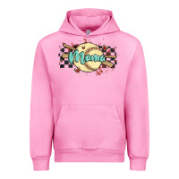 Fuchsia Pink softball mama Urban Hoodie - MaliasSmallBusiness