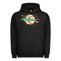 Pigment Black softball mama Urban Hoodie - MaliasSmallBusiness