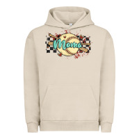 Pigment French Oak softball mama Urban Hoodie - MaliasSmallBusiness