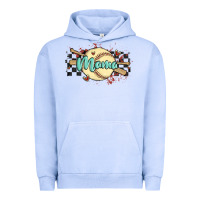 Pigment Grape Ice softball mama Urban Hoodie - MaliasSmallBusiness