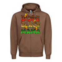 Chestnut dope black mama with butterflies Zipper Hoodie - texasbilliewilder
