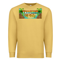 Antique Gold western teacher off duty 16oz libbey glass Premium Sweatshirt - HRA Design Shop