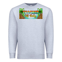 Heather Grey western teacher off duty 16oz libbey glass Premium Sweatshirt - HRA Design Shop
