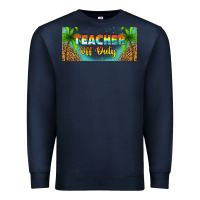 Navy western teacher off duty 16oz libbey glass Premium Sweatshirt - HRA Design Shop