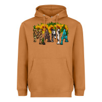 Mama With Sunflower Heavyweight Hoodie | Teevron