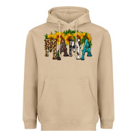 Mushroom mama with sunflower Heavyweight Hoodie - HRA Design Shop