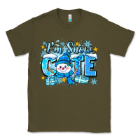 Army Green i'm snow cute Classic Tee - Zillion Design Studio