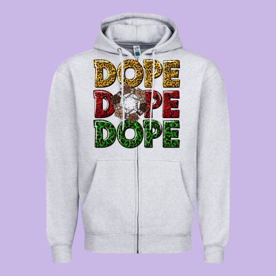 Zipper Hoodie dope dope dope