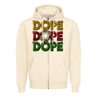 Sandshell dope dope dope Zipper Hoodie - texasbilliewilder
