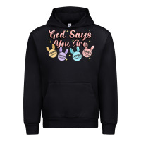Black god says you are easter Urban Hoodie - MaliasSmallBusiness