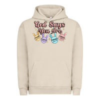 God Says You Are Easter Urban Hoodie | Teevron