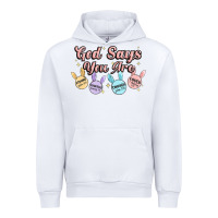White god says you are easter Urban Hoodie - MaliasSmallBusiness