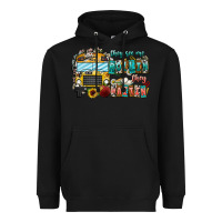 Black They See Me Rollin' They Waiting Heavyweight Hoodie - CowhideDigitalArt