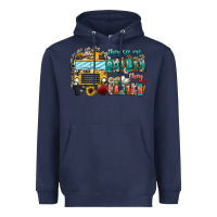 Navy They See Me Rollin' They Waiting Heavyweight Hoodie - CowhideDigitalArt