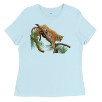 Baby Blue florida panther Ladies Tee - BarkalooDesign