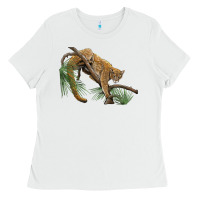 White florida panther Ladies Tee - BarkalooDesign