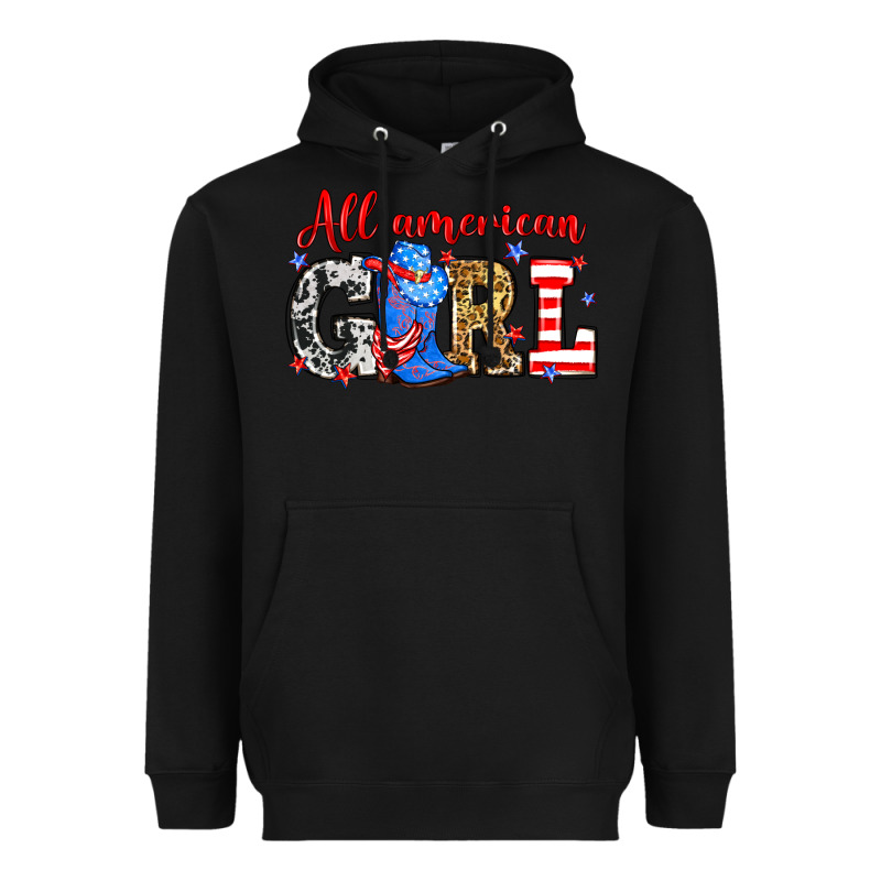 All American Girl Heavyweight Hoodie by Neo Western | Teevron