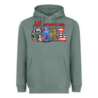 Sage All American girl Heavyweight Hoodie - Neo Western