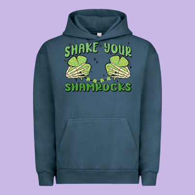 Shake Your Shamrocks Urban Hoodie Designed By Maliassmallbusiness