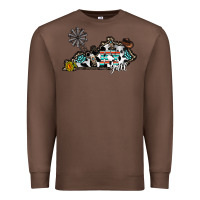 Chestnut ky yall western Premium Sweatshirt - CowhideDigitalArt