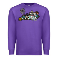 Purple ky yall western Premium Sweatshirt - CowhideDigitalArt