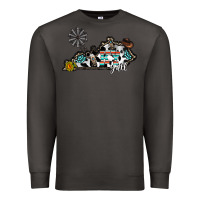 Smoke ky yall western Premium Sweatshirt - CowhideDigitalArt
