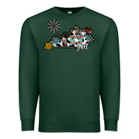 Sports Green ky yall western Premium Sweatshirt - CowhideDigitalArt