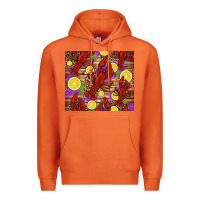 Carrot mardi gras crawfish and lemons Premium Hoodie - Jasminsmagicworld