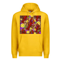 Lemon mardi gras crawfish and lemons Premium Hoodie - Jasminsmagicworld