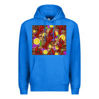 True Royal mardi gras crawfish and lemons Premium Hoodie - Jasminsmagicworld