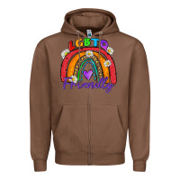 Chestnut lgbtq friendly Zipper Hoodie - Zillion Design Studio