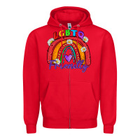 Red lgbtq friendly Zipper Hoodie - Zillion Design Studio