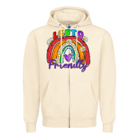 Sandshell lgbtq friendly Zipper Hoodie - Zillion Design Studio