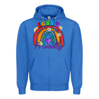 True Royal lgbtq friendly Zipper Hoodie - Zillion Design Studio
