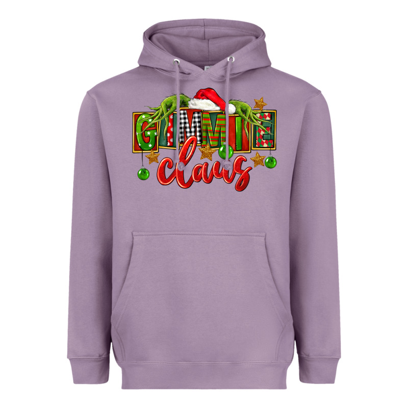 Christmas Gimmie Claus Heavyweight Hoodie by FaDigitalArtStudio | Teevron