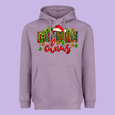 Christmas Gimmie Claus Heavyweight Hoodie Designed By Fadigitalartstudio