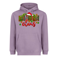 Lavender Christmas gimmie claus Heavyweight Hoodie - FaDigitalArtStudio