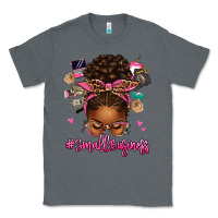 Charcoal Heather small business afro messy bun Classic Tee - texasbilliewilder