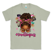 Matcha small business afro messy bun Classic Tee - texasbilliewilder