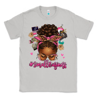 Moon Dust small business afro messy bun Classic Tee - texasbilliewilder