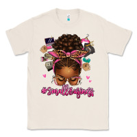 Natural small business afro messy bun Classic Tee - texasbilliewilder