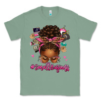 Sage small business afro messy bun Classic Tee - texasbilliewilder
