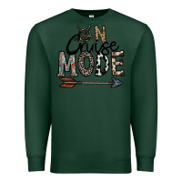 Sports Green on cruise mode Premium Sweatshirt - CowhideDigitalArt