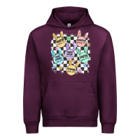 Mauve Wine easter bunny candy Urban Hoodie - MaliasSmallBusiness