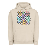 Pigment French Oak easter bunny candy Urban Hoodie - MaliasSmallBusiness