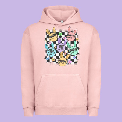 Easter Bunny Candy Urban Hoodie Designed By Maliassmallbusiness