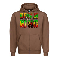Chestnut dream like king with crown Zipper Hoodie - texasbilliewilder