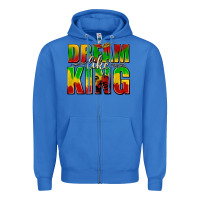 True Royal dream like king with crown Zipper Hoodie - texasbilliewilder