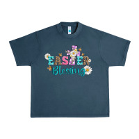 Midnight Navy easter blessing with  cross Urban Heavy Tee - Artiststas